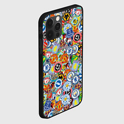 Чехол для iPhone 12 Pro Max Английская Премьер Лига, цвет: 3D-черный — фото 2