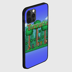 Чехол для iPhone 12 Pro Max Terraria, цвет: 3D-черный — фото 2