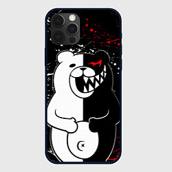 Чехол для iPhone 12 Pro Max MONOKUMA, цвет: 3D-черный