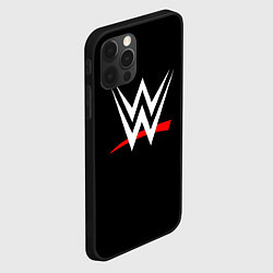 Чехол для iPhone 12 Pro Max WWE, цвет: 3D-черный — фото 2