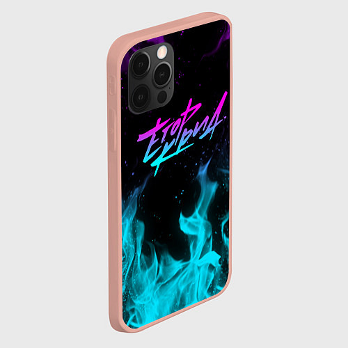 Чехол iPhone 12 Pro Max ЕГОР КРИД / 3D-Светло-розовый – фото 2