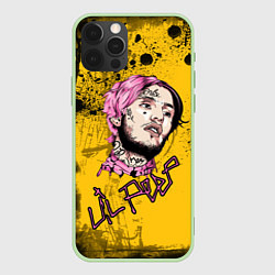 Чехол для iPhone 12 Pro Max Lil Peep, цвет: 3D-салатовый