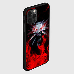 Чехол для iPhone 12 Pro Max ВЕДЬМАК, цвет: 3D-черный — фото 2