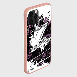 Чехол для iPhone 12 Pro Max LIL PEEP, цвет: 3D-светло-розовый — фото 2