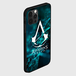 Чехол для iPhone 12 Pro Max ASSASSINS CREED, цвет: 3D-черный — фото 2