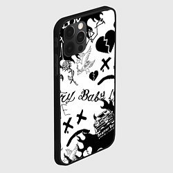 Чехол для iPhone 12 Pro Max LIL PEEP, цвет: 3D-черный — фото 2