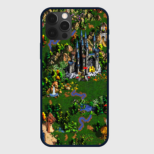 Чехол iPhone 12 Pro Max Heroes of Might and Magic / 3D-Черный – фото 1