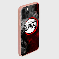 Чехол для iPhone 12 Pro Max KIMETSU NO YAIBA, цвет: 3D-светло-розовый — фото 2