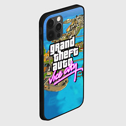 Чехол для iPhone 12 Pro Max GRAND THEFT AUTO:VICE CITY, цвет: 3D-черный — фото 2