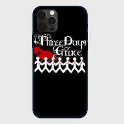 Чехол для iPhone 12 Pro Max Three days grace, цвет: 3D-черный