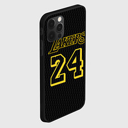 Чехол для iPhone 12 Pro Max Kobe Bryant, цвет: 3D-черный — фото 2