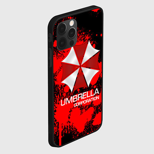 Чехол iPhone 12 Pro Max UMBRELLA CORP / 3D-Черный – фото 2