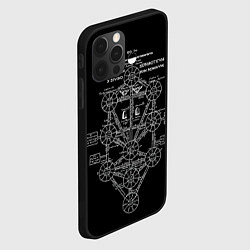 Чехол для iPhone 12 Pro Max EVa-updown, цвет: 3D-черный — фото 2