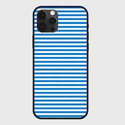 Чехол для iPhone 12 Pro Max Тельняшка ВДВ, цвет: 3D-черный