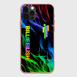 Чехол для iPhone 12 Pro Max BILLIE EILISH, цвет: 3D-светло-розовый