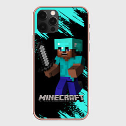 Чехол iPhone 12 Pro Max MINECRAFT