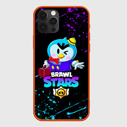 Чехол для iPhone 12 Pro Max BRAWL STARS MRP, цвет: 3D-красный