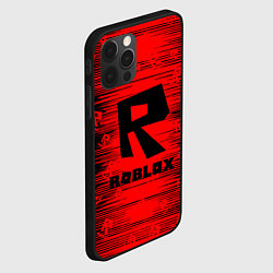 Чехол для iPhone 12 Pro Max Roblox, цвет: 3D-черный — фото 2