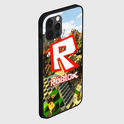 Чехол для iPhone 12 Pro Max ROBLOX, цвет: 3D-черный — фото 2