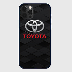 Чехол для iPhone 12 Pro Max TOYOTA, цвет: 3D-черный