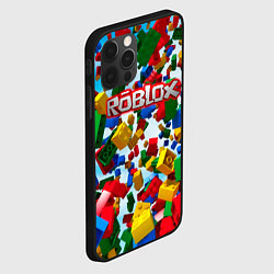 Чехол для iPhone 12 Pro Max Roblox Cubes, цвет: 3D-черный — фото 2