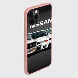 Чехол для iPhone 12 Pro Max NISSAN, цвет: 3D-светло-розовый — фото 2
