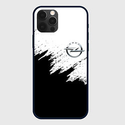 Чехол для iPhone 12 Pro Max Opel, цвет: 3D-черный