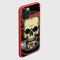 Чехол для iPhone 12 Pro Max Iron Maiden, цвет: 3D-красный — фото 2