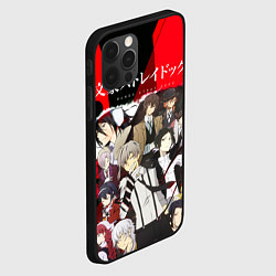 Чехол для iPhone 12 Pro Max Bungou Stray Dogs, цвет: 3D-черный — фото 2