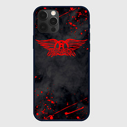 Чехол для iPhone 12 Pro Max AEROSMITH, цвет: 3D-черный