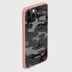 Чехол для iPhone 12 Pro Max Военный камуфляж, цвет: 3D-светло-розовый — фото 2