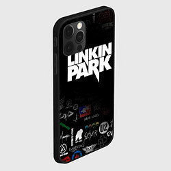 Чехол для iPhone 12 Pro Max LINKIN PARK, цвет: 3D-черный — фото 2