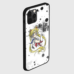 Чехол для iPhone 12 Pro Max Sailor Moon We can do it!, цвет: 3D-черный — фото 2