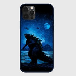 Чехол для iPhone 12 Pro Max GODZILLA, цвет: 3D-черный