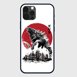 Чехол для iPhone 12 Pro Max GODZILLA, цвет: 3D-черный