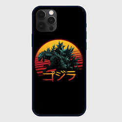 Чехол для iPhone 12 Pro Max GODZILLA, цвет: 3D-черный