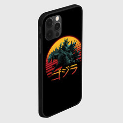 Чехол для iPhone 12 Pro Max GODZILLA, цвет: 3D-черный — фото 2