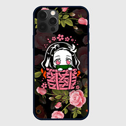 Чехол для iPhone 12 Pro Max KIMETSU NO YAIBA, цвет: 3D-черный