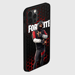 Чехол для iPhone 12 Pro Max FORTNITE IKONIK, цвет: 3D-черный — фото 2
