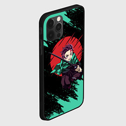 Чехол для iPhone 12 Pro Max KIMETSU NO YAIBA, цвет: 3D-черный — фото 2