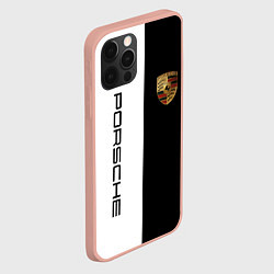 Чехол для iPhone 12 Pro Max PORSCHE, цвет: 3D-светло-розовый — фото 2