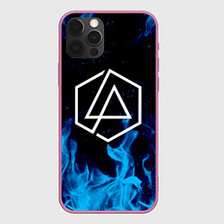 Чехол для iPhone 12 Pro Max LINKIN PARK, цвет: 3D-малиновый