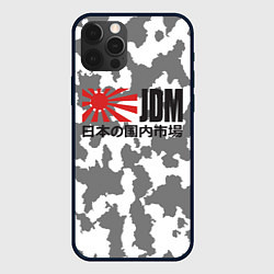 Чехол для iPhone 12 Pro Max JDM Style, цвет: 3D-черный