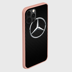 Чехол для iPhone 12 Pro Max MERCEDES, цвет: 3D-светло-розовый — фото 2