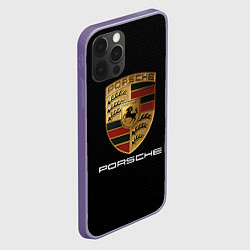 Чехол для iPhone 12 Pro Max PORSCHE, цвет: 3D-серый — фото 2