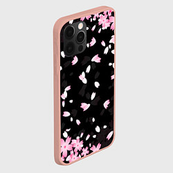 Чехол для iPhone 12 Pro Max САКУРА, цвет: 3D-светло-розовый — фото 2