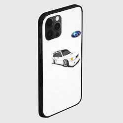 Чехол для iPhone 12 Pro Max SUBARU, цвет: 3D-черный — фото 2