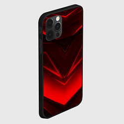 Чехол для iPhone 12 Pro Max GEOMETRY STRIPES, цвет: 3D-черный — фото 2