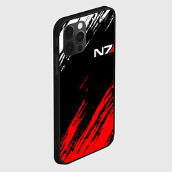 Чехол для iPhone 12 Pro Max MASS EFFECT N7, цвет: 3D-черный — фото 2