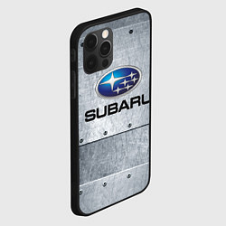 Чехол для iPhone 12 Pro Max SUBARU, цвет: 3D-черный — фото 2